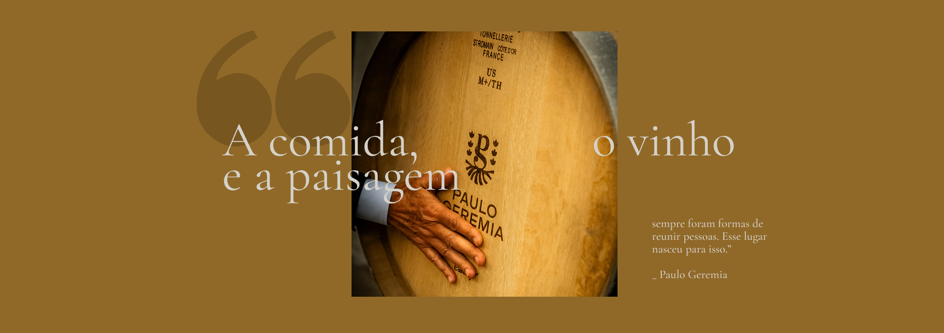 Paulo Geremia Vino e Cucina